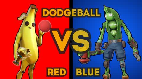 RED VS BLUE 🔴🔵 DODGEBALL