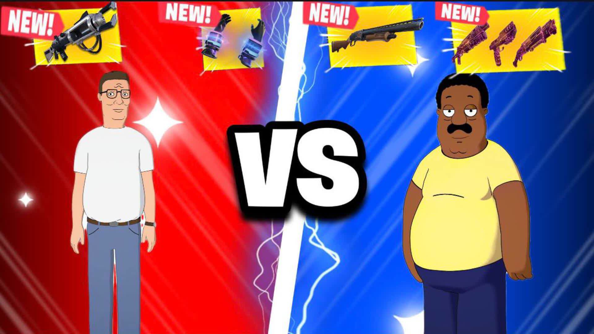 🔴Red VS 🔵Blue: Hank vs Cleveland