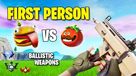 FIRST PERSON🔫 🍔BURGER vs PIZZA🍕