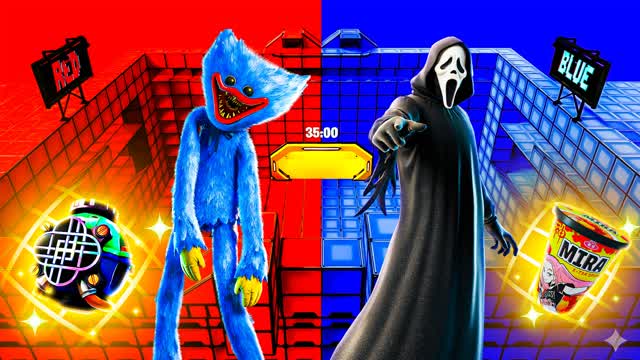 CRAZY RED VS BLUE BORBALOLLILOL