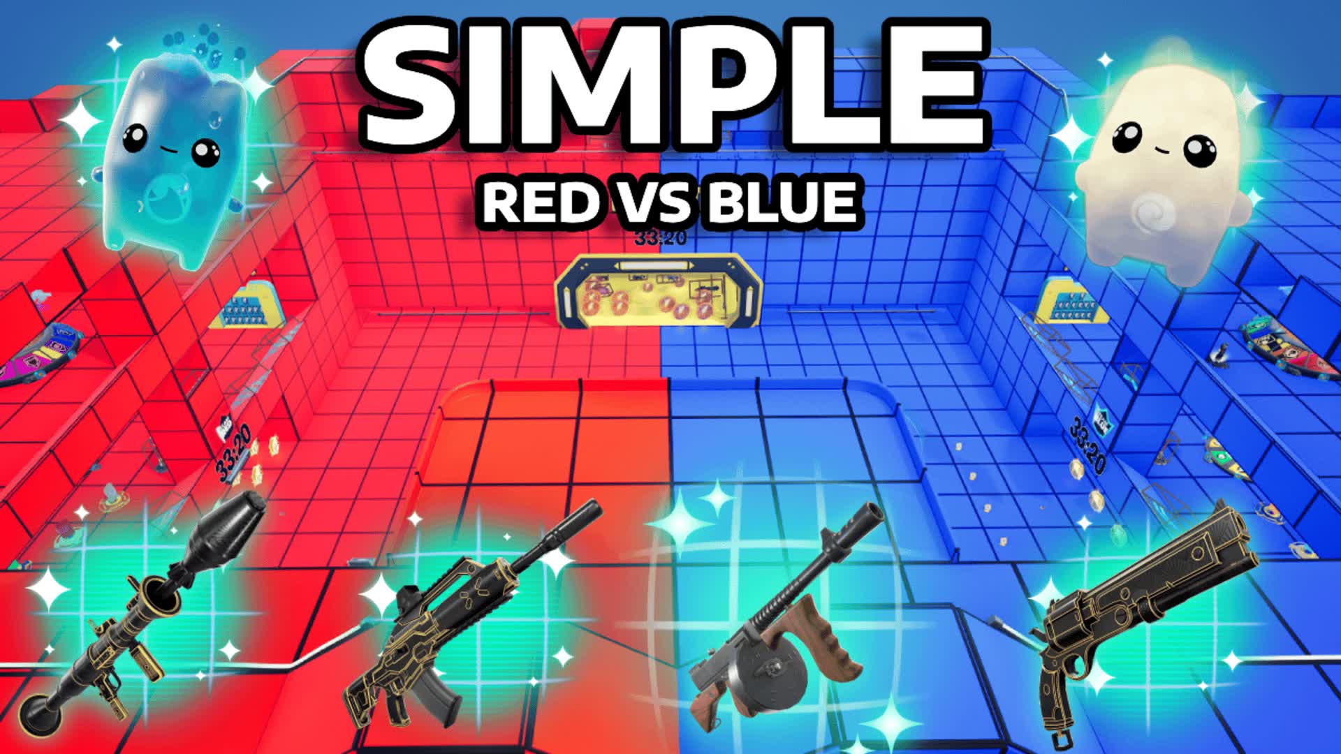 EASY RED VS BLUE