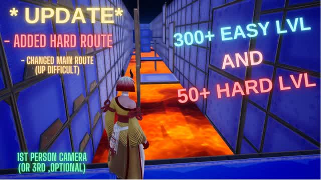 First Person Parkour Course 300+