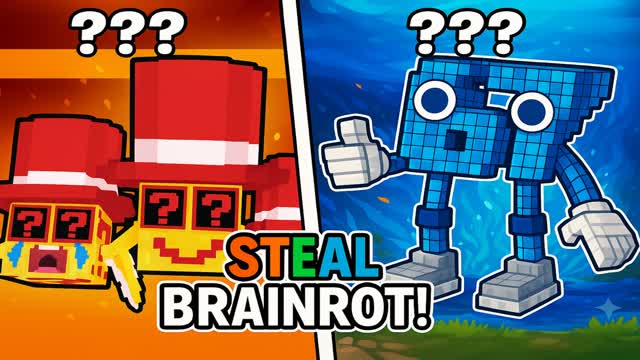 STEAL A CRAZY BRAINROT -RED VS BLUE🔴🔵