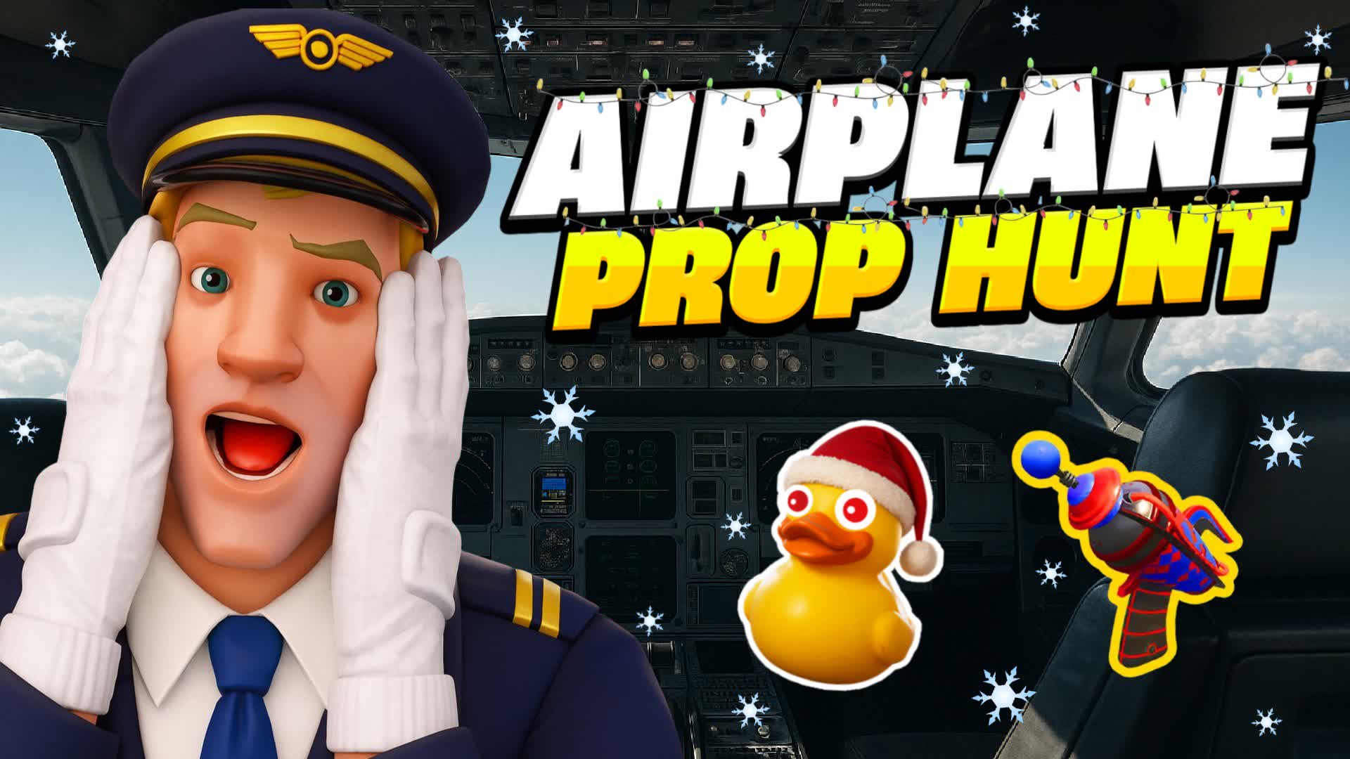 AIRPLANE PROP HUNT ✈️ HIDE AND SEEK