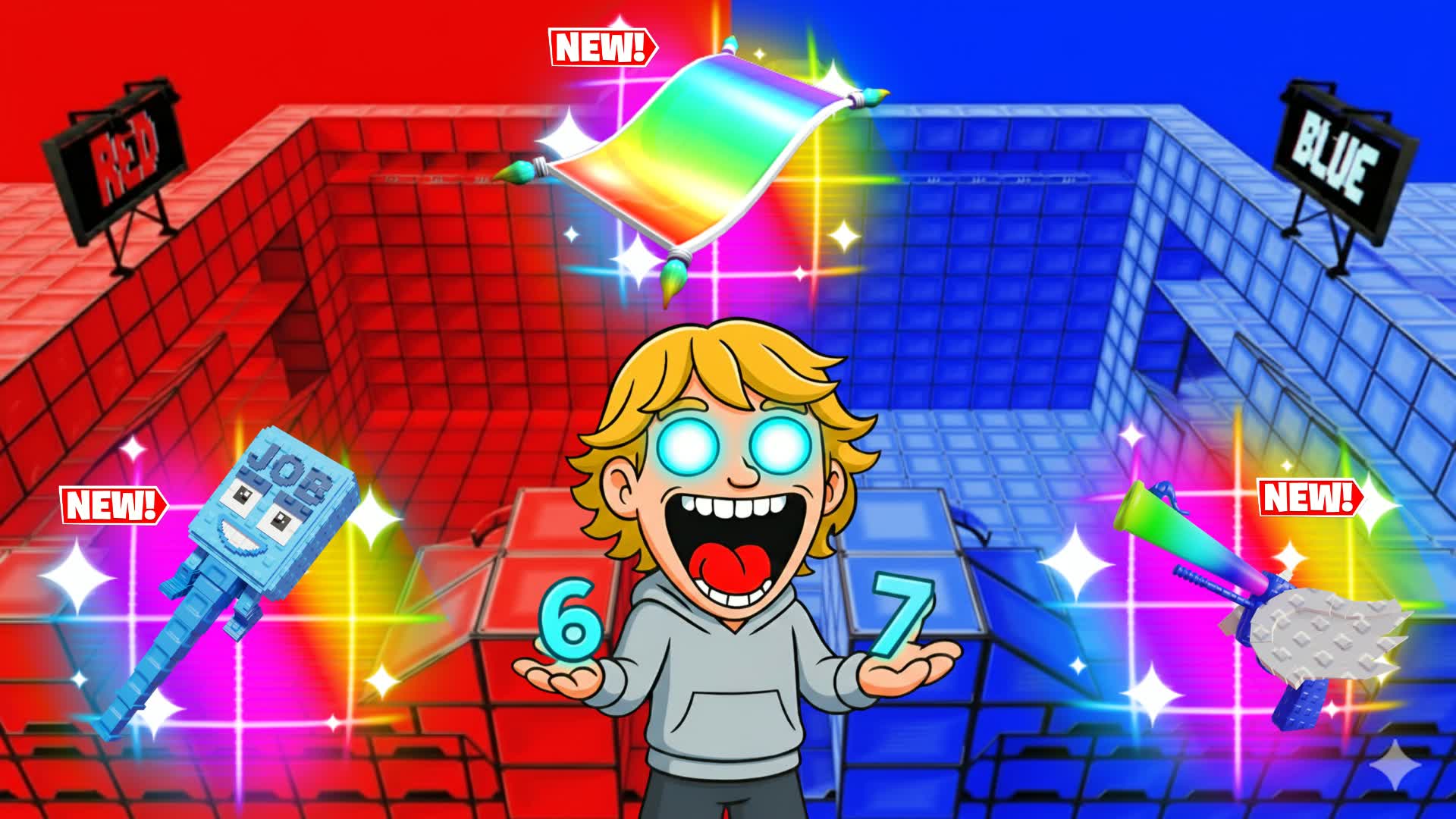 スーパー レッド VS ブルー シークレット