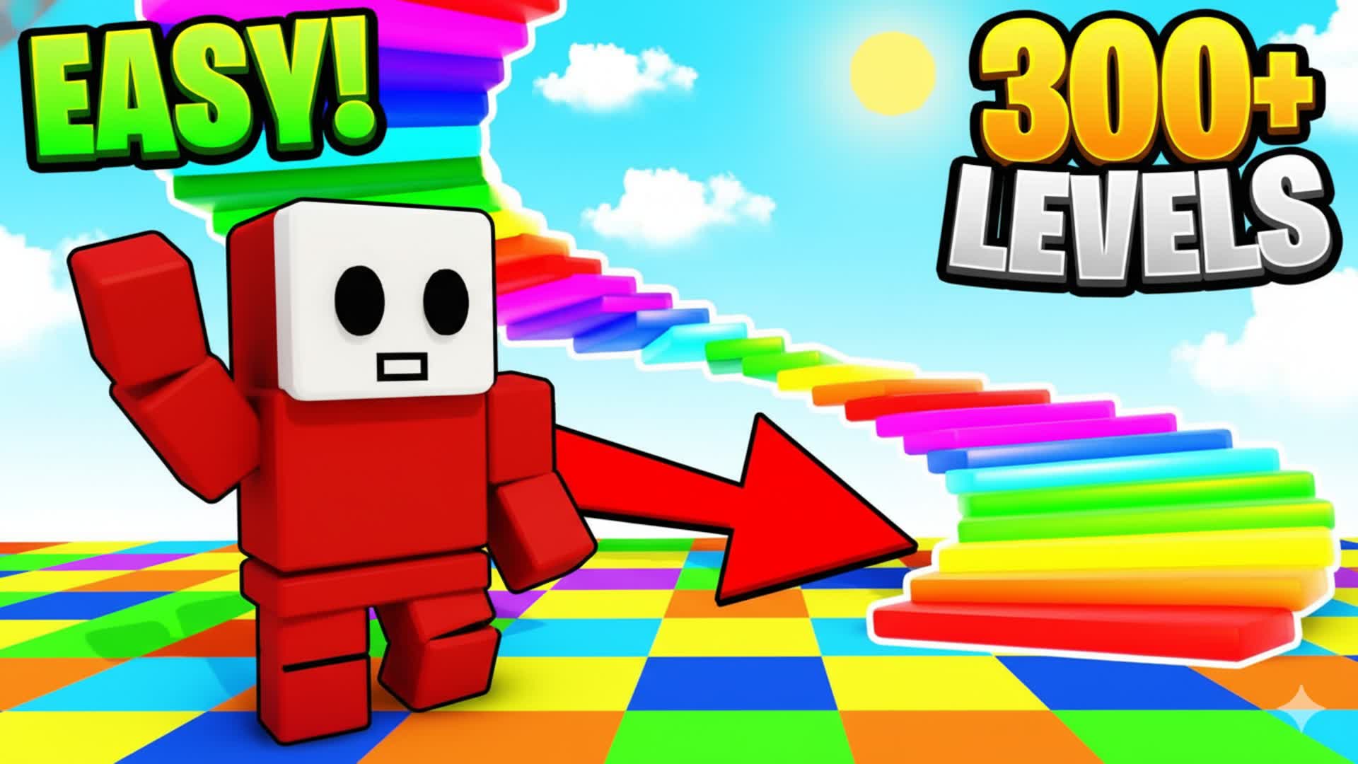 🌈 EASY OBBY PARKOUR - 300+ LEVELS ⭐