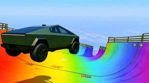 CRAZY SUPER CAR RAMP 🔥