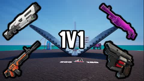1V1 new guns⚡
