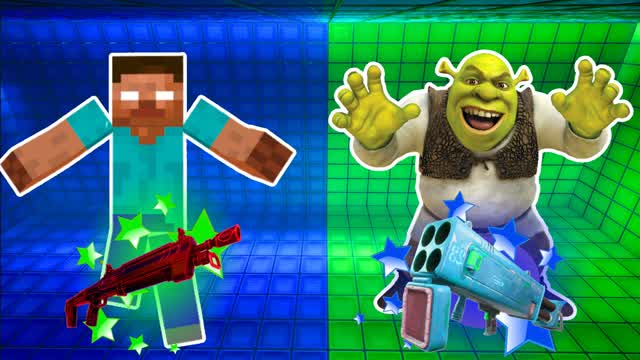 Shrek VS Herobrine