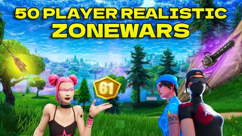 50 PLAYER REALISTIC ZONE WARS [DUO]