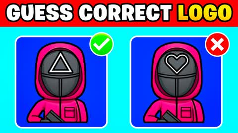 GUESS SQUID GAME LOGO🔎 PARKOUR MINIGAME