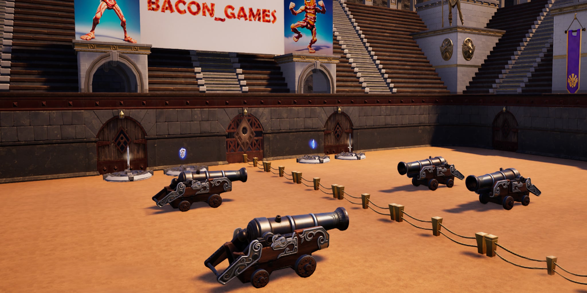 Cannon battle 2v2 - Stadium