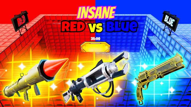 Insane Red Vs Blue 🔴 🔵✔️