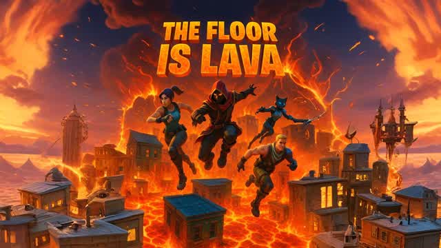 Lava Parkour đ„ Don't Fall!