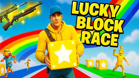 🍀LUCKY BLOCK RACE (CRAZY) 🎲