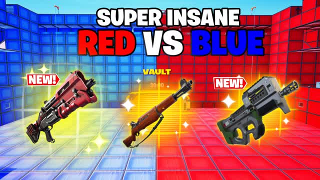 🔴SUPER INSANE RED Vs BLUE🔵Crazy