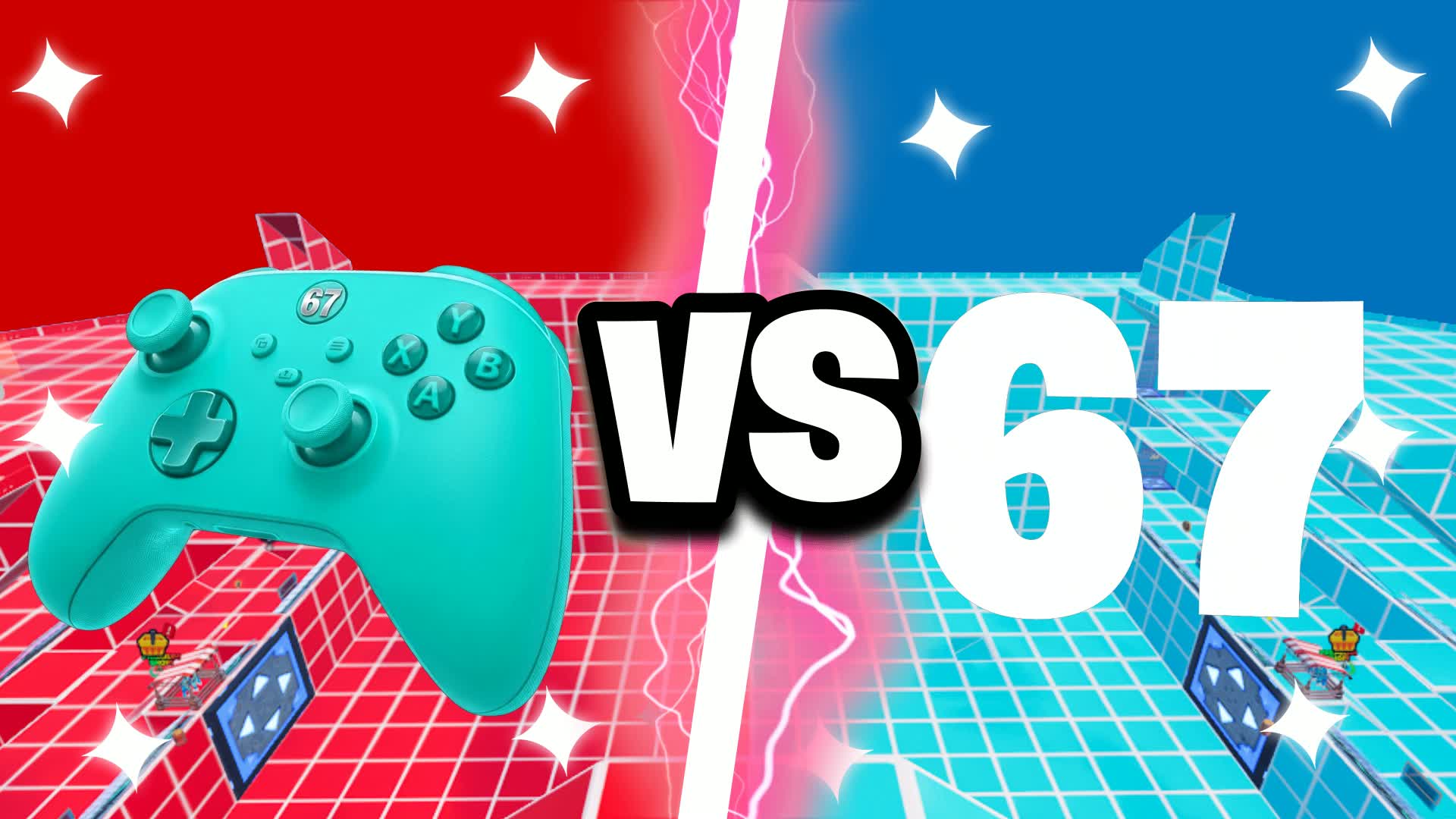 スーパーレッド vs ブルー🔴🔵AB67