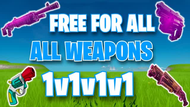 🗡️ All Weapons FFA | 1v1v1v1 🛡️