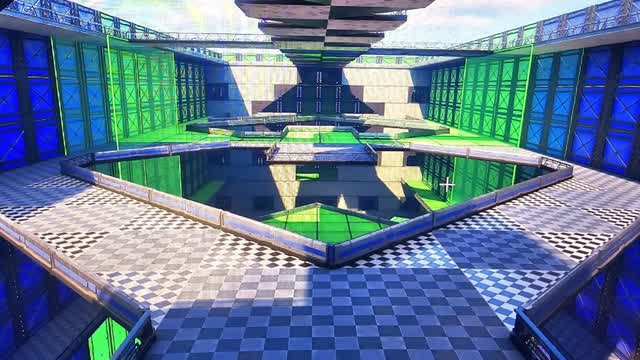💪 MEGA Green vs. Blue ZERO BUILD