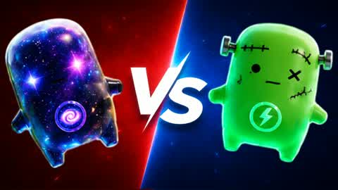 COMBATE SURREAL AZUL VS VERMELHO