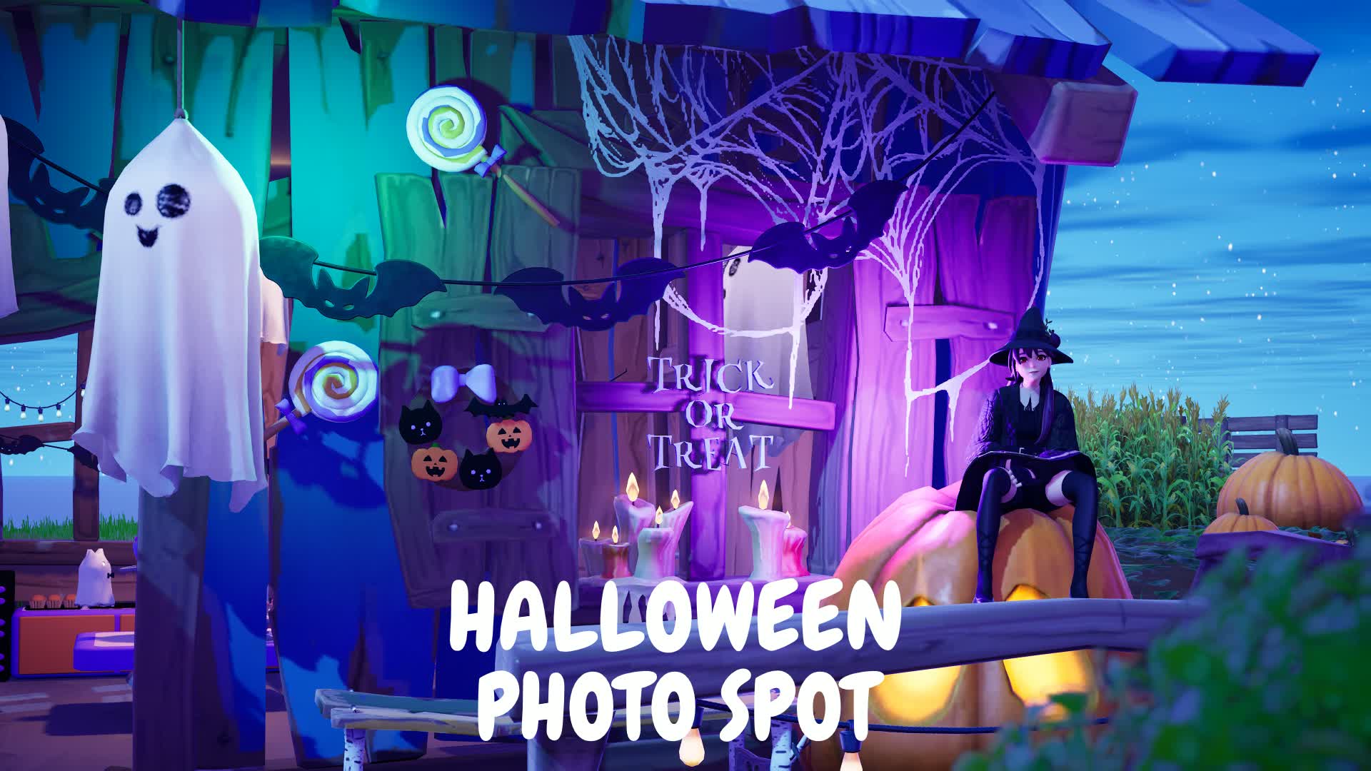 Party Island スクショマップ  ハロウィン Photo Spot
