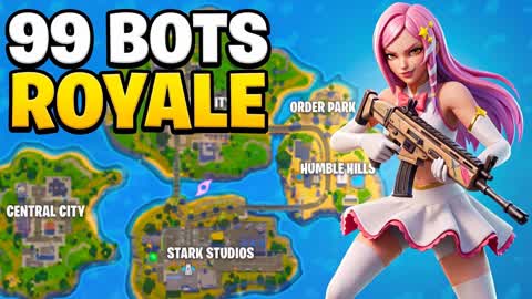 99 BOT BATTLE ROYALE