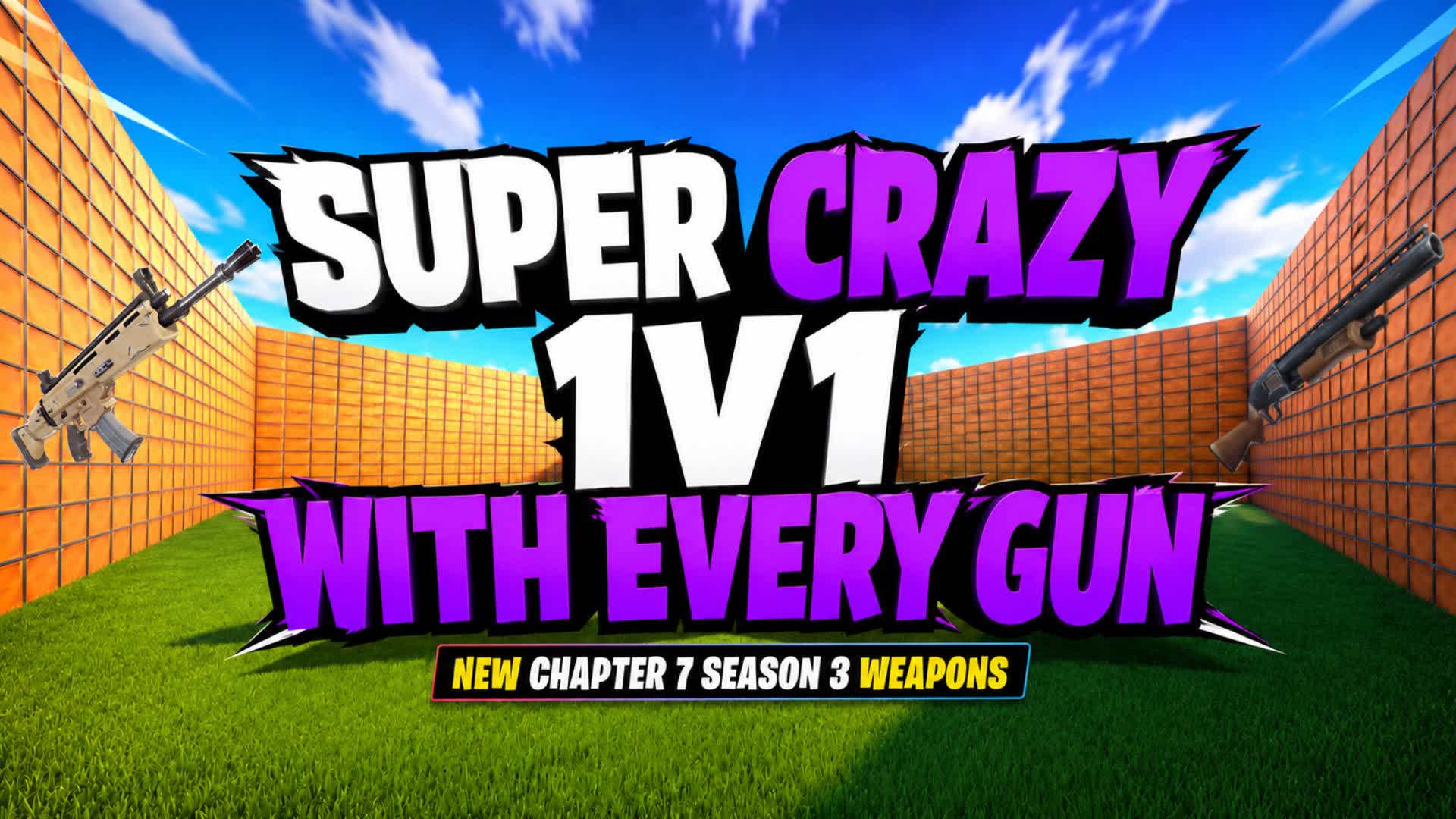 🤯SUPER CRAZY 1V1 WITH EVERY GUN🤯