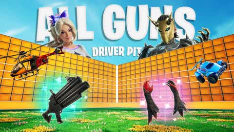 🚗DRIVER PIT 1v1 - ALL WEAPONS & CARS