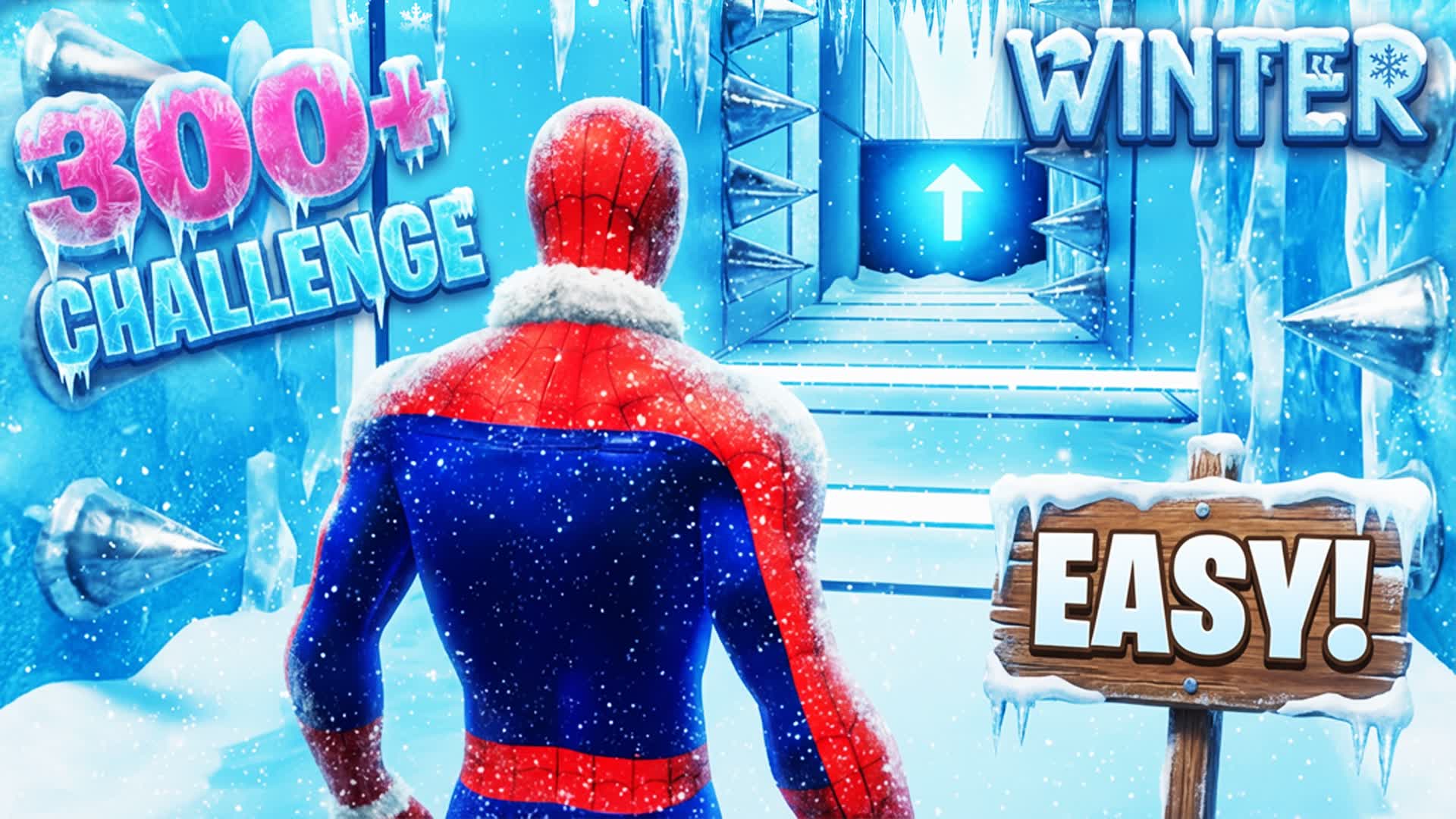 UNC WINTER XTREME PARKOUR 300 LEVELS❄️
