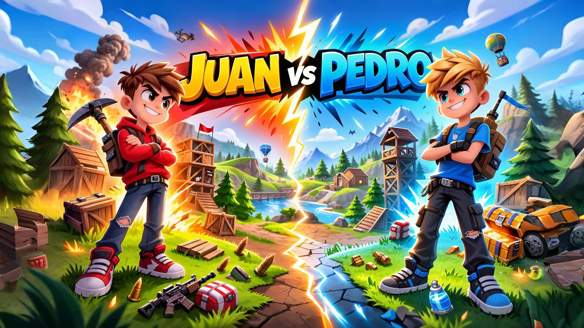 フアン vs ペドロ