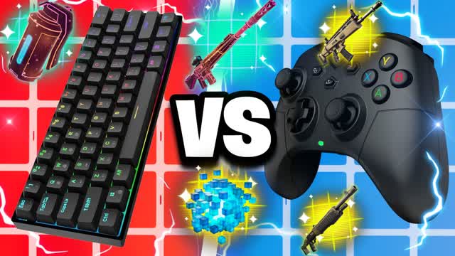PAD VS PC RED VS BLUE 🔴🔵