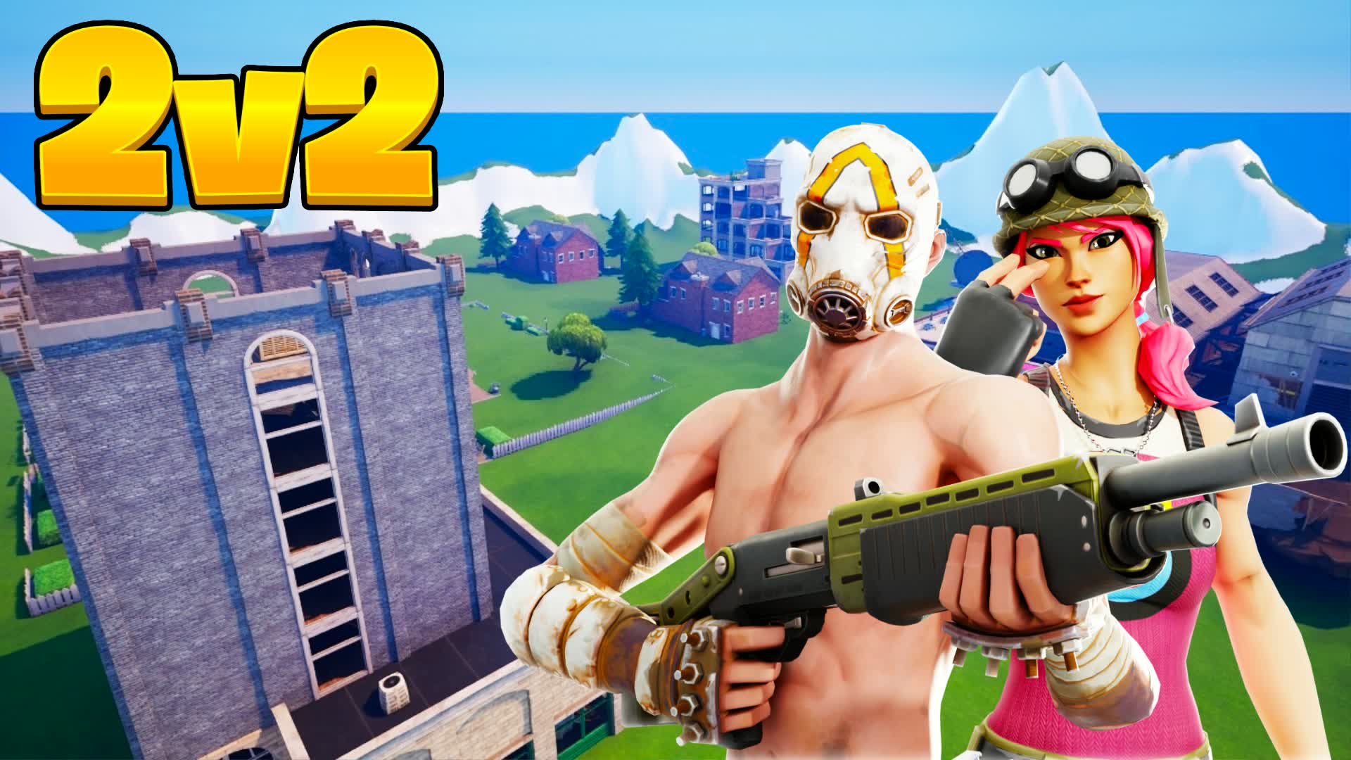 STORM CLUTCH 🌀 - 2V2 سكرمز العاصفه - fortnite