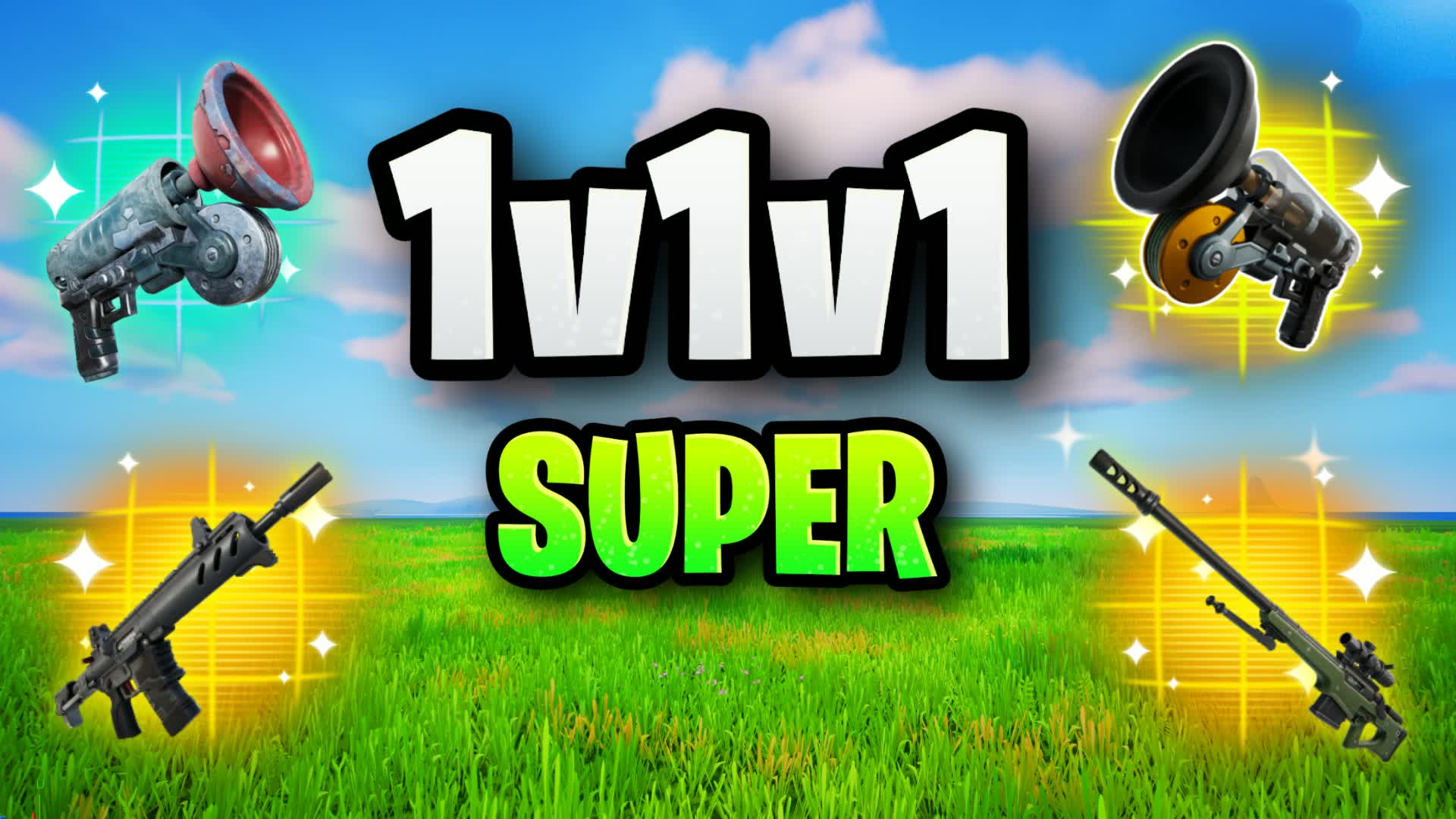 🎯1v1v1 Super🎯