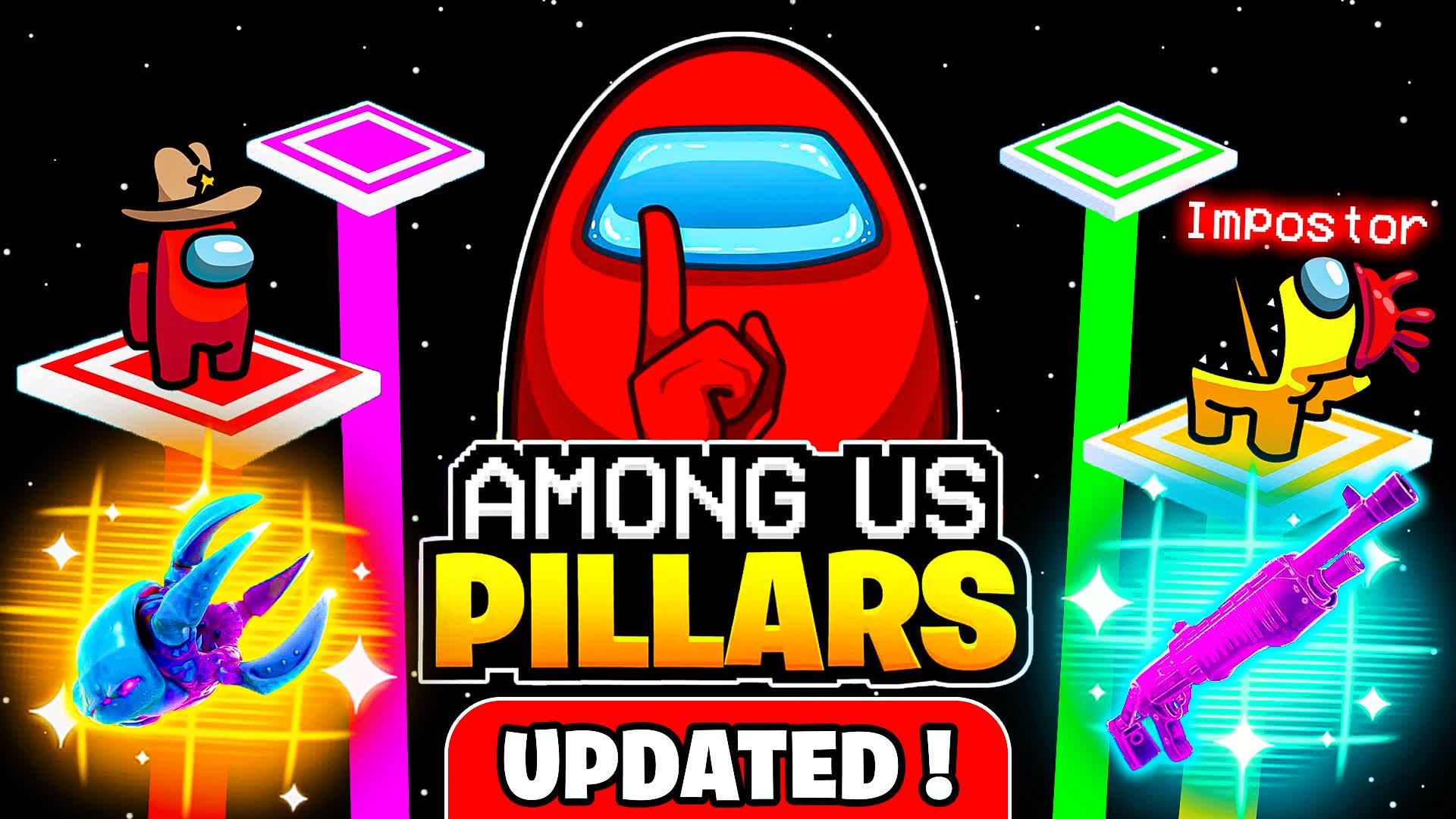 AMONG US PILLARS! 👽