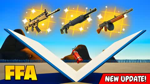 DESERT 1V1 FFA 🏜️ — Fortnite Creative Insel