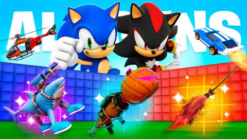 SONIC ALL GUNS 1V1 - BOSS FIGHT
