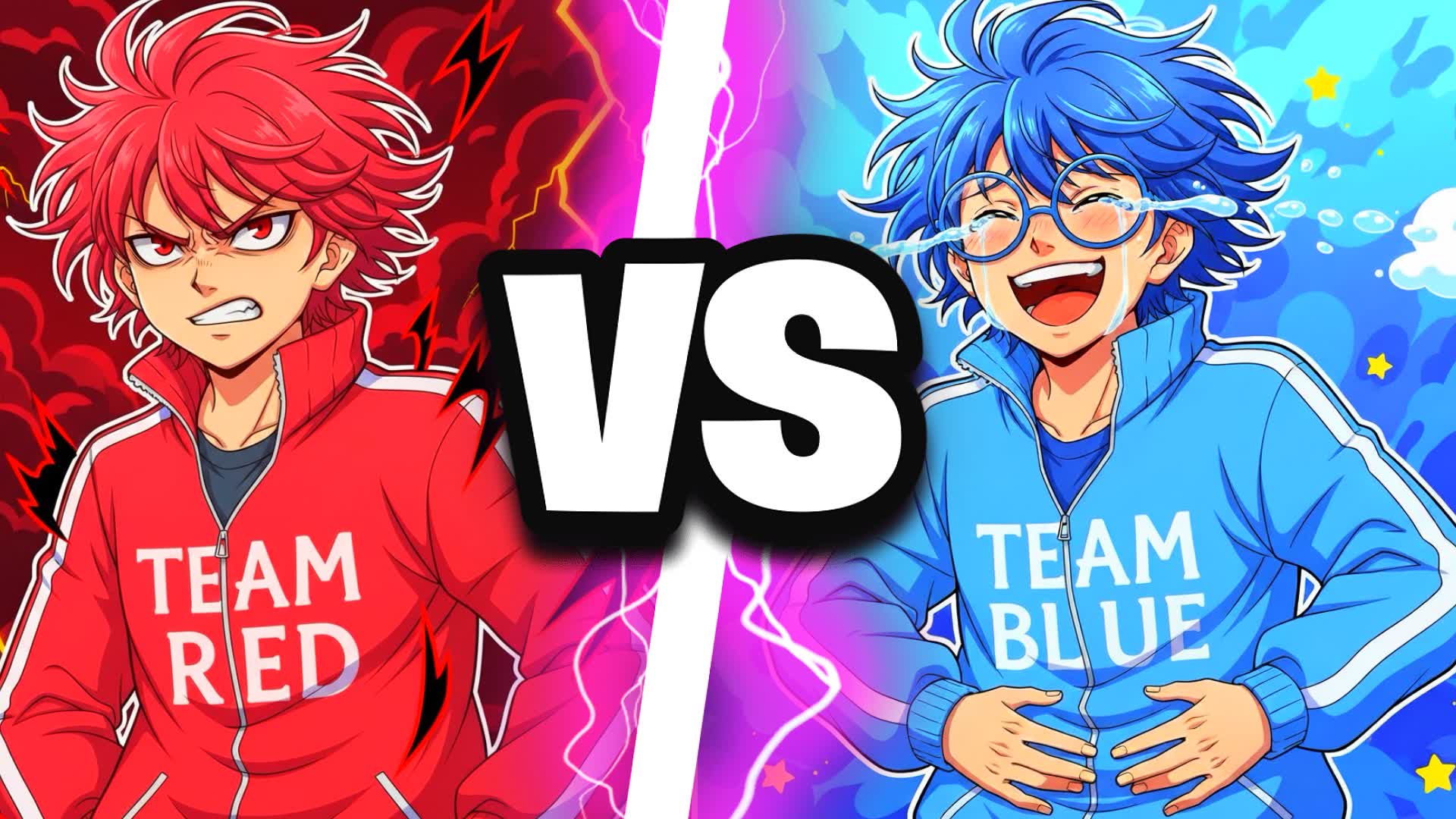 GIANT RED VS BLUE 🔴🔵