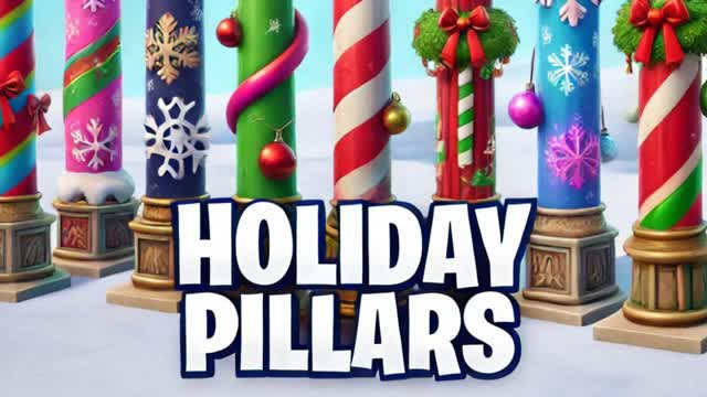 Holiday Pillars