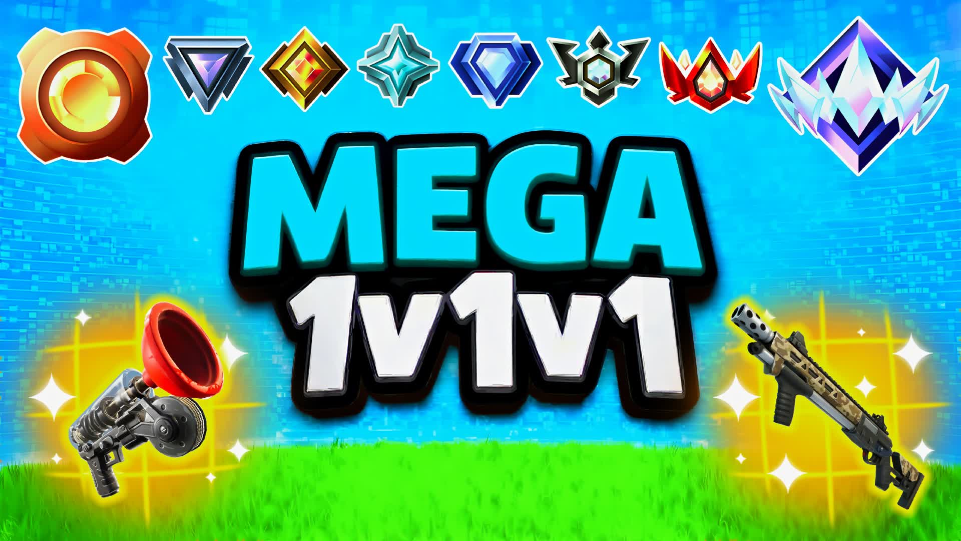 Mega 1v1v1 Reload Realistic 1v1 v