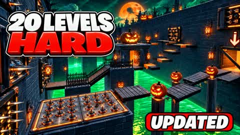 HARD PARKOUR 20 LEVELS HALLOWEEN UPDATE