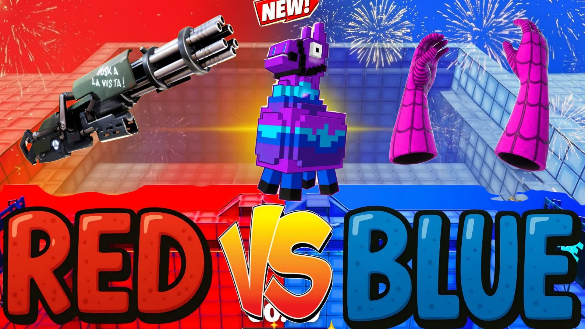 SUPER RED VS BLUE GRAND — Fortnite island 3692-7047-9507 by kosgy
