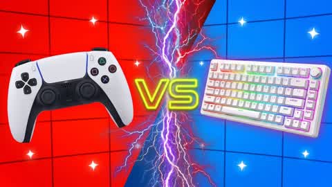⚡RED VS BLUE CONTROLLER OR KEYBOARD? PP4
