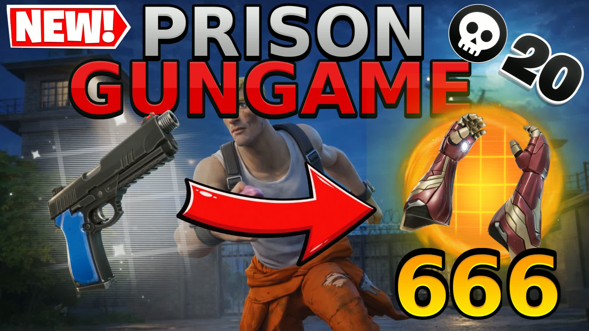 ⚡⚡ガンゲーム監獄🔒🔫