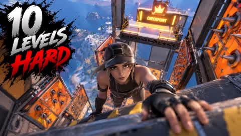 (7073) 10 LEVELS HARD PARKOUR🔥🔥