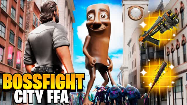 CITY BOSSFIGHT 🦸 WALKERS FFA