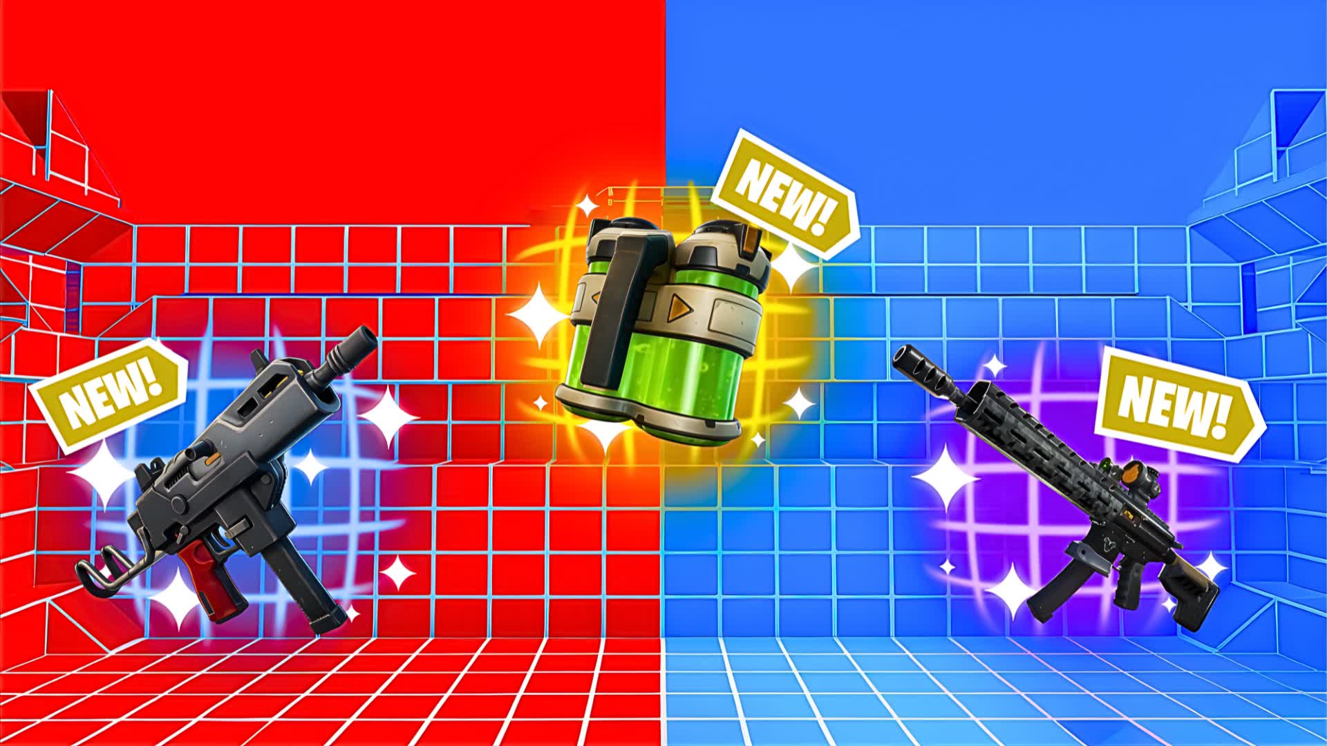 HOLO RED VS BLUE CUSTOM LABAT