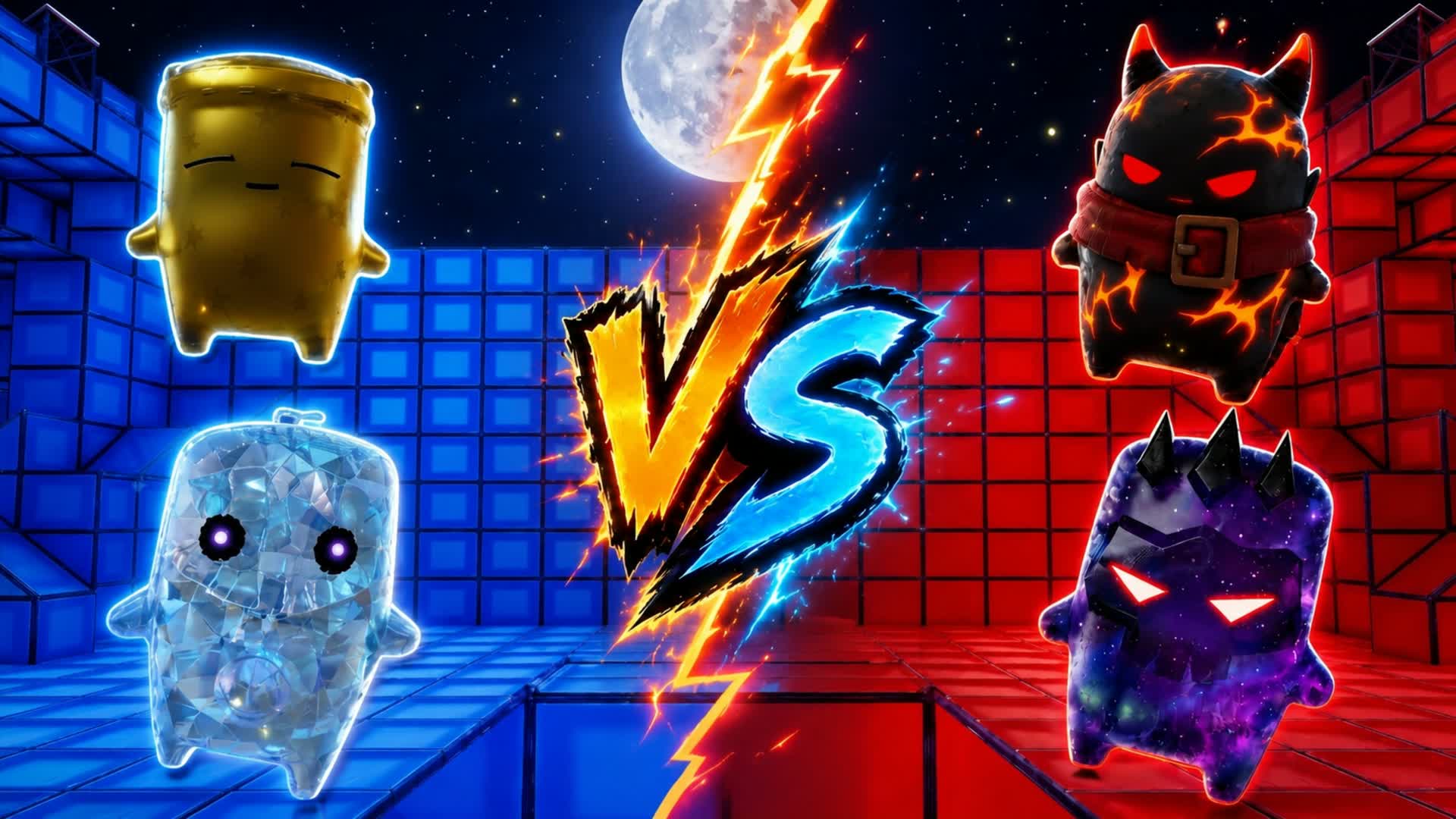 MYSTIC REDVSBLUE AMAZIIING