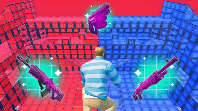 BATTLE FUN  RED VS BLUE 🔴🔵