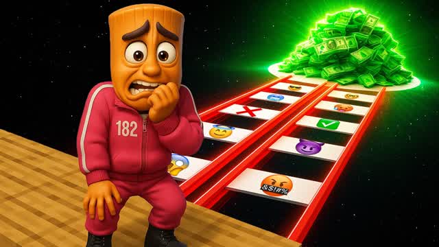 GLASS BRIDGE MINIGAMES TUNG SAHUR!⭐