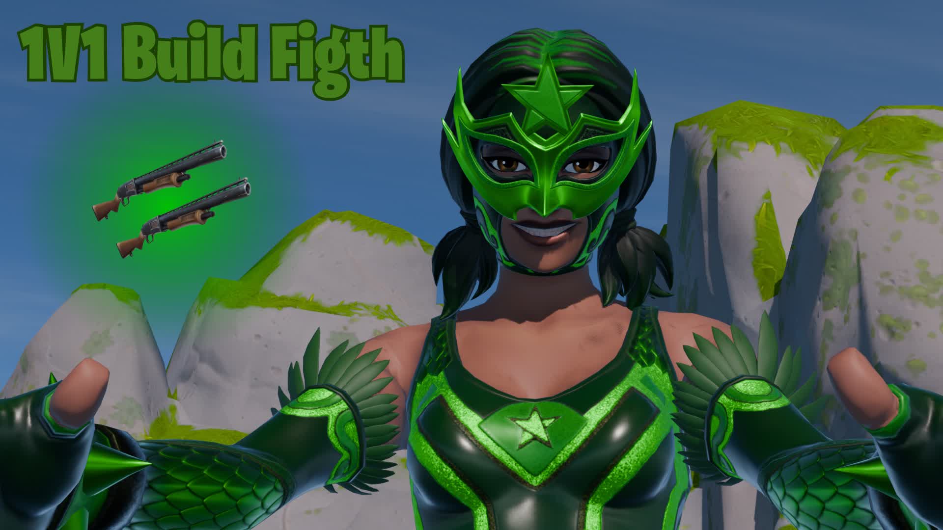 1V1 build fight